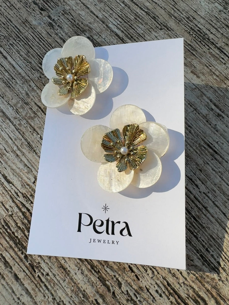 Leilani Flower Earrings