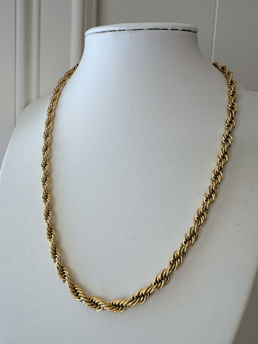 Twisted Rope Necklace