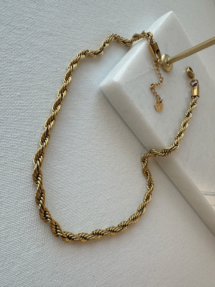 Twisted Rope Necklace