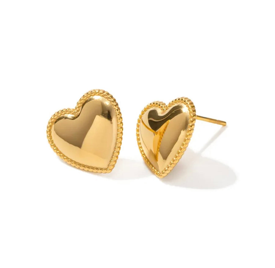 Lina Heart Earrings