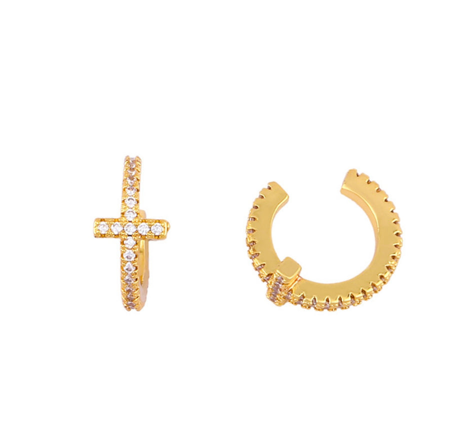 Cross Zirconia Cuff